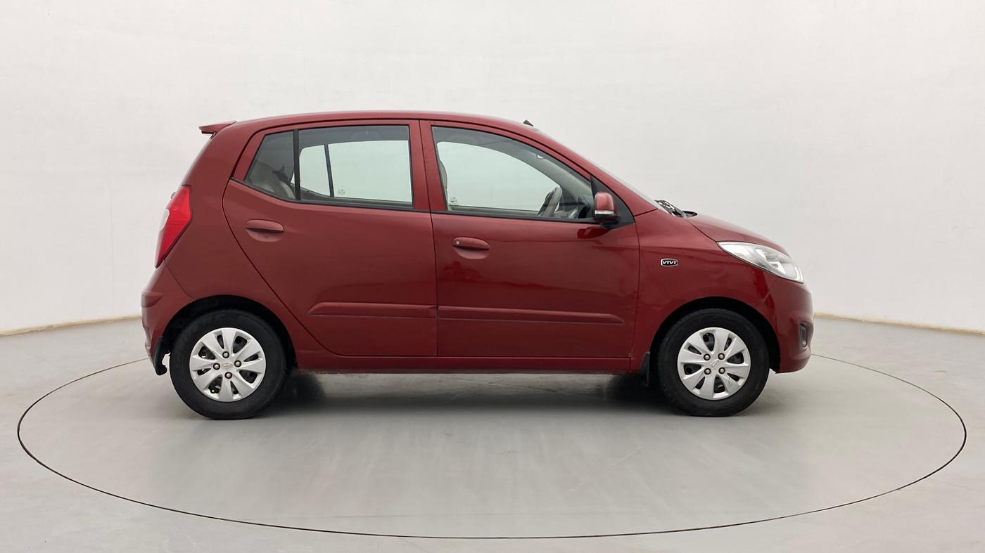 2011 Hyundai i10 SPORTZ 1.2, Petrol, Manual, 80,184 km, Right Side View