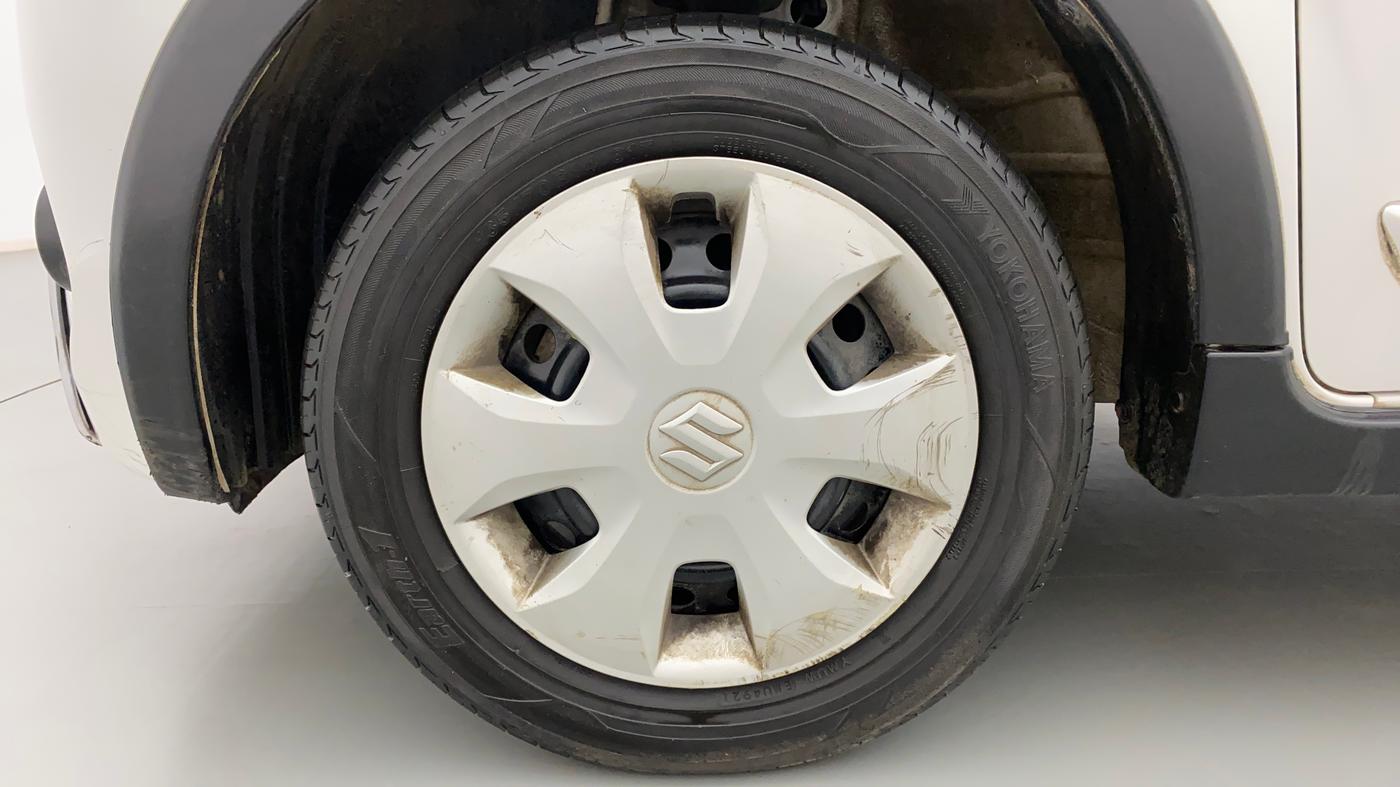 2019 Maruti New Wagon-R VXI 1.0, Petrol, Manual, 87,354 km, Left Front Wheel