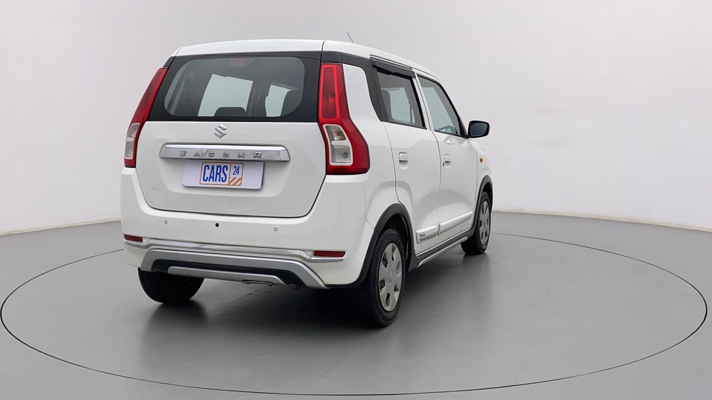 2019 Maruti New Wagon-R VXI 1.0, Petrol, Manual, 87,354 km, Right Back Diagonal
