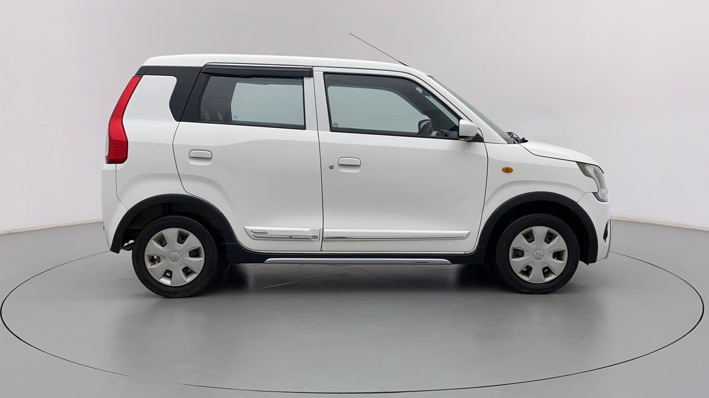 2019 Maruti New Wagon-R VXI 1.0, Petrol, Manual, 87,354 km, Right Side View