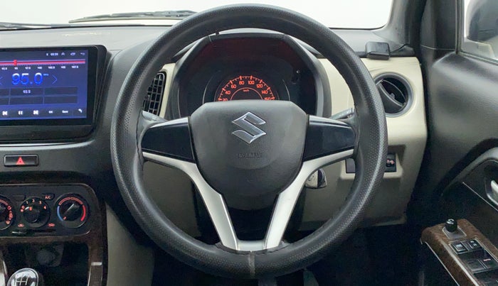 2019 Maruti New Wagon-R VXI 1.0, Petrol, Manual, 87,354 km, Steering Wheel Close Up