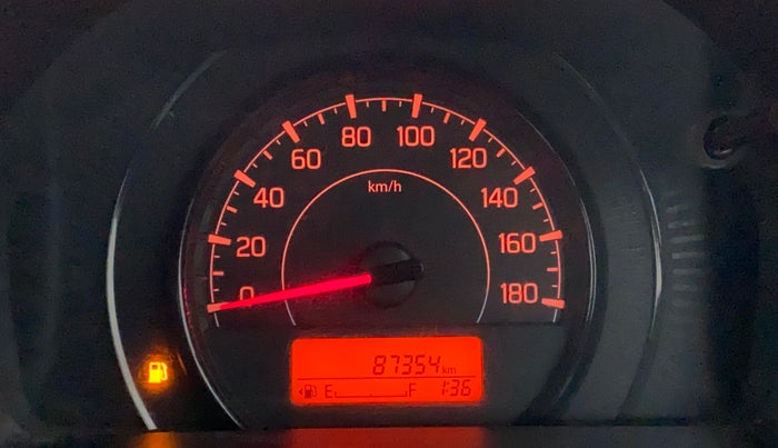 2019 Maruti New Wagon-R VXI 1.0, Petrol, Manual, 87,354 km, Odometer Image