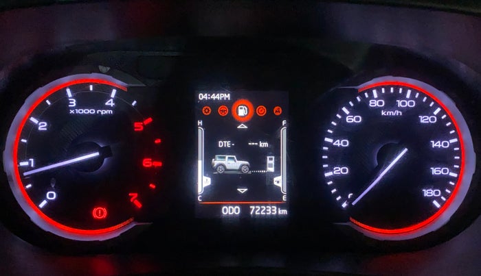 2022 Mahindra Thar LX HARD TOP 4WD MT, Diesel, Manual, 72,179 km, Odometer Image