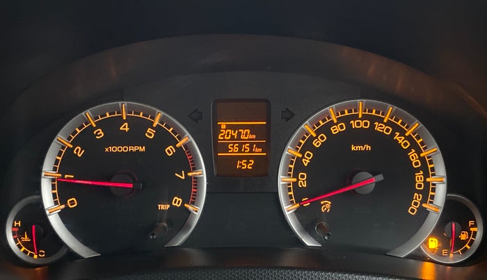 2014 Maruti Swift VXI, Petrol, Manual, 56,288 km, Odometer Image