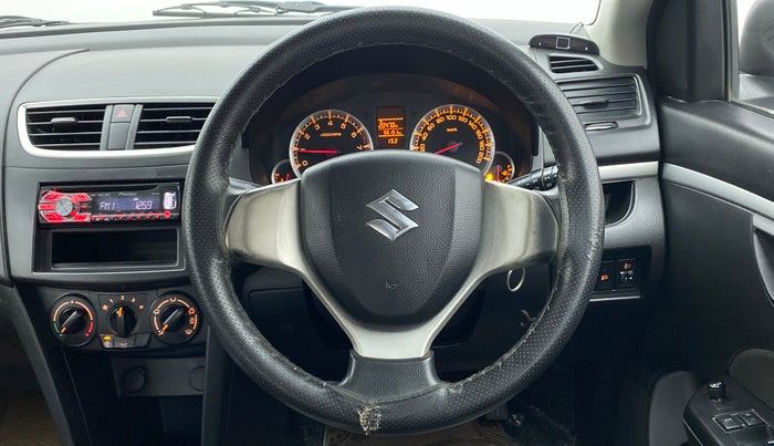 2014 Maruti Swift VXI, Petrol, Manual, 56,288 km, Steering Wheel Close Up