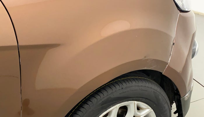 2016 Ford Ecosport TITANIUM 1.5L PETROL AT, Petrol, Automatic, 34,141 km, Right fender - Minor scratches