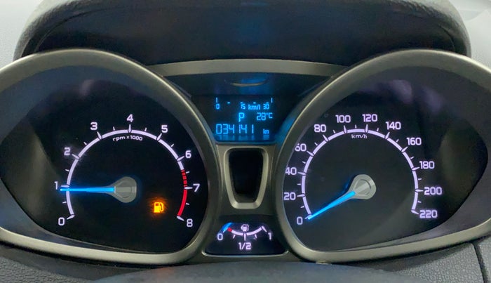 2016 Ford Ecosport TITANIUM 1.5L PETROL AT, Petrol, Automatic, 34,141 km, Odometer Image