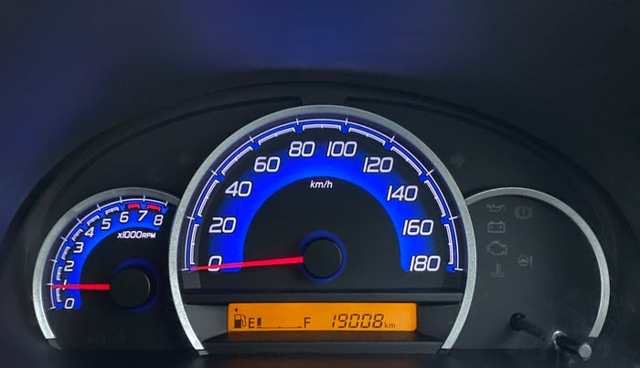2018 Maruti Wagon R 1.0 VXI, Petrol, Manual, 19,021 km, Odometer Image