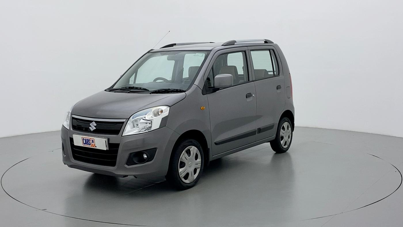 2018 Maruti Wagon R 1.0 VXI, Petrol, Manual, 19,021 km, Left Front Diagonal