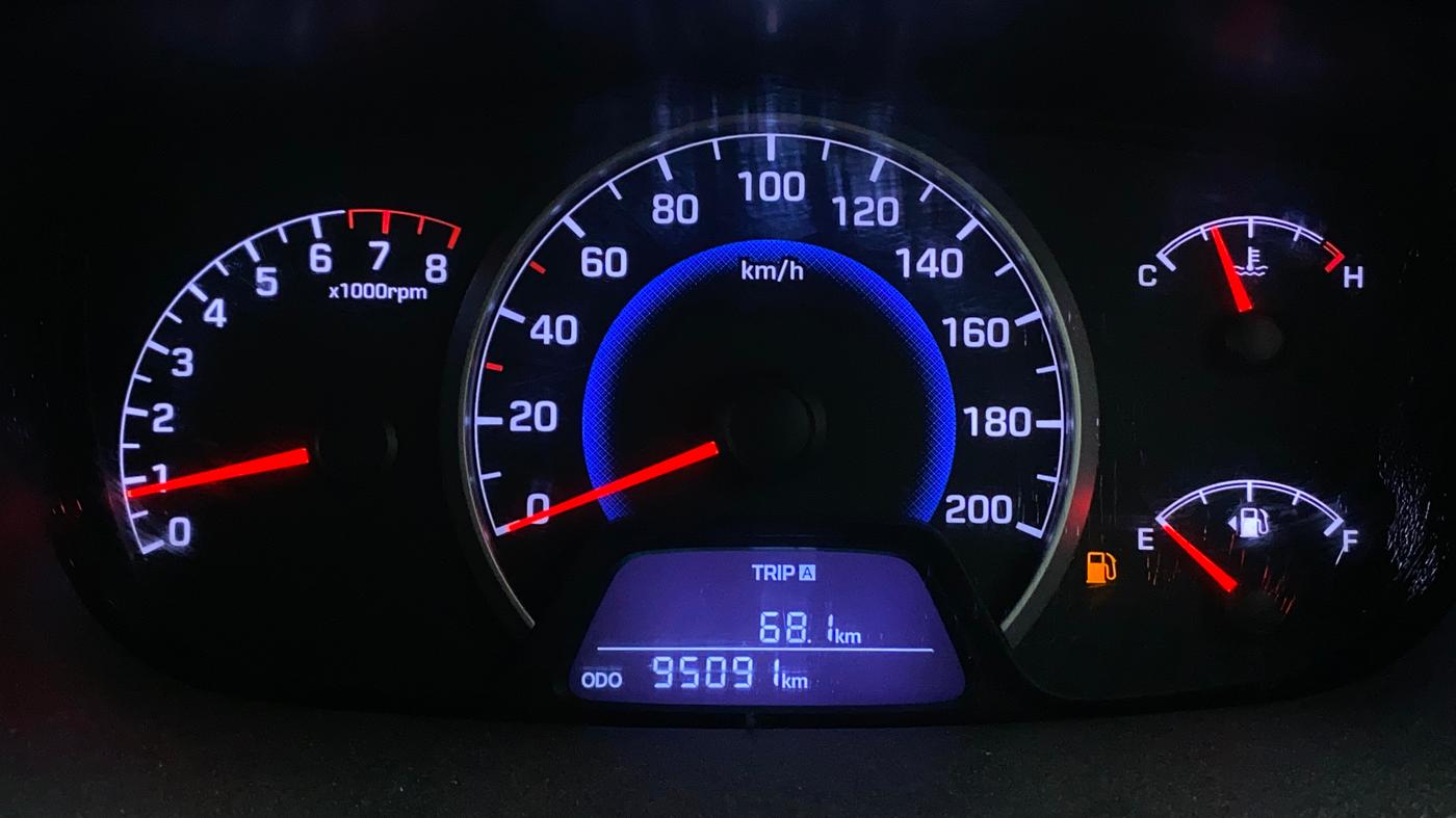 2016 Hyundai Grand i10 MAGNA 1.2 KAPPA VTVT, Petrol, Manual, 95,204 km, Odometer Image