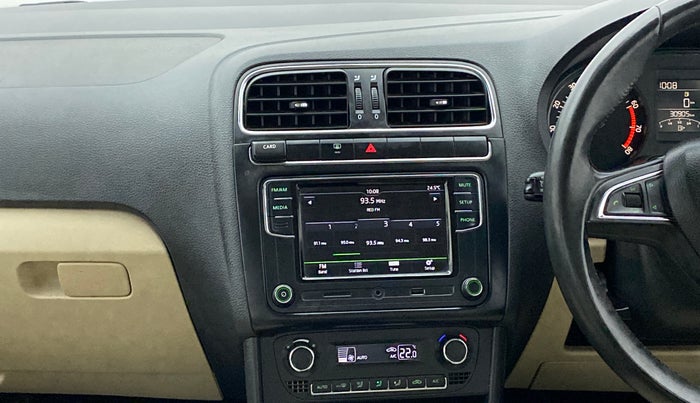 2017 Skoda Rapid STYLE 1.6 MPI, Petrol, Manual, 30,905 km, Air Conditioner