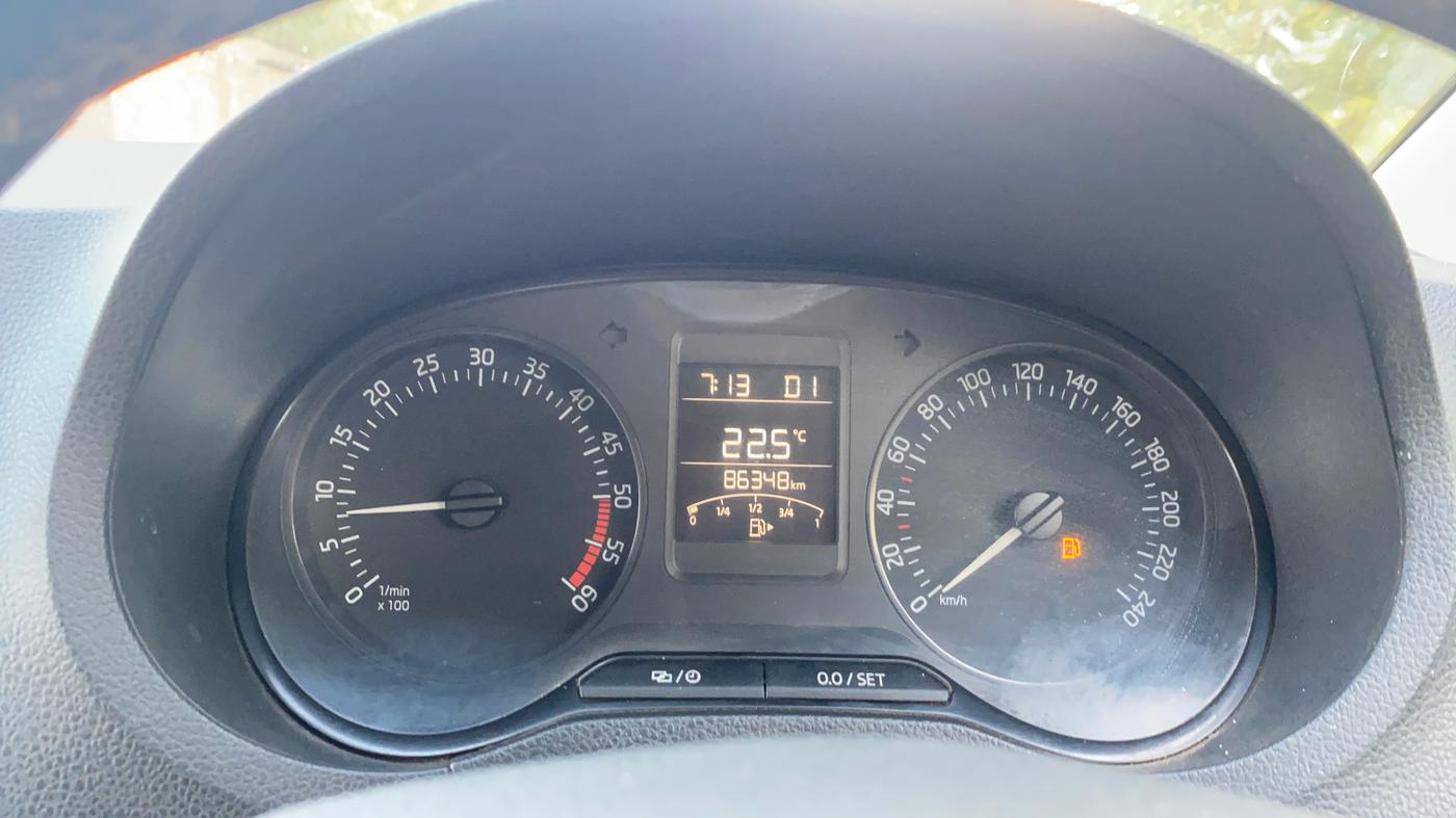 2017 Skoda Rapid AMBITION 1.5 TDI AT, Diesel, Automatic, 86,520 km, Odometer Image