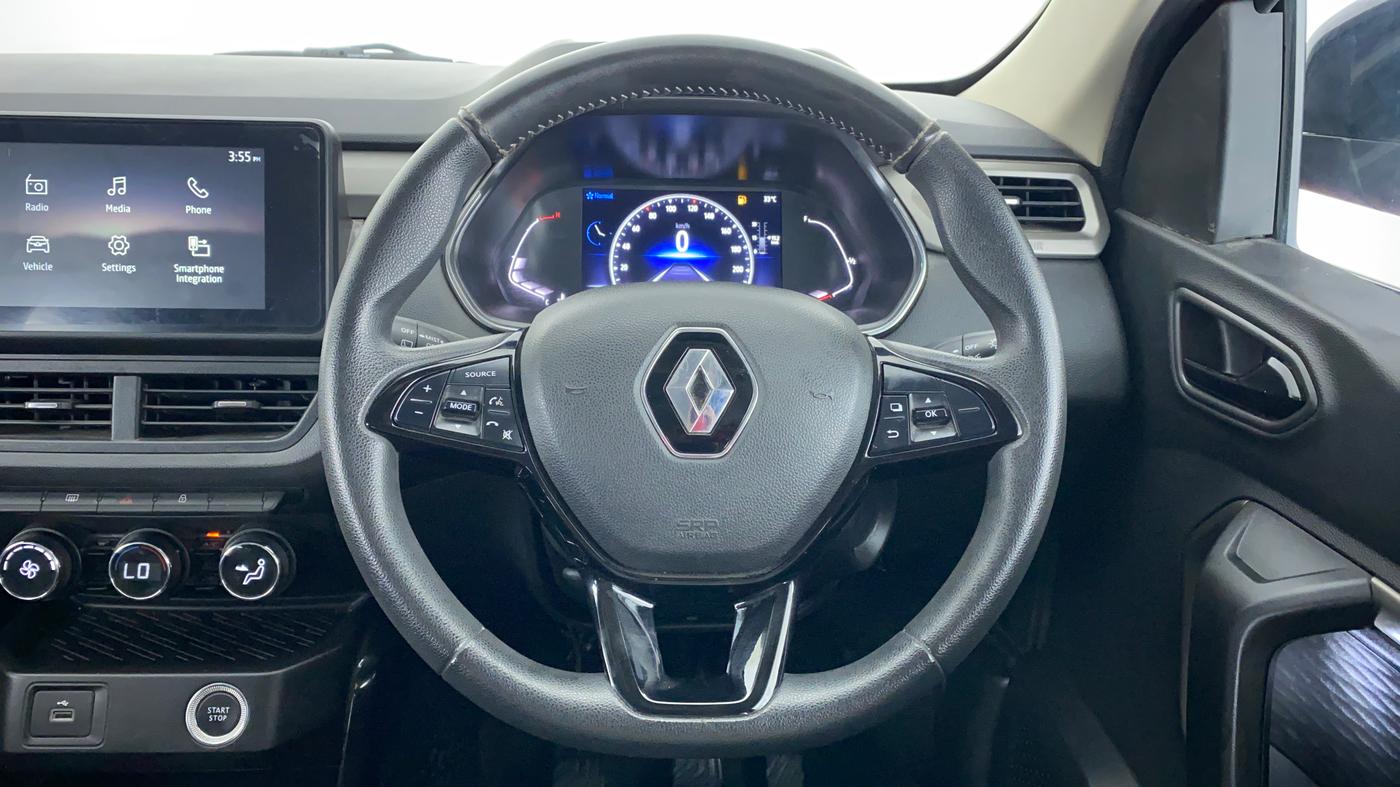 2021 Renault Kiger RXZ 1.0 TURBO MT, Petrol, Manual, 12,349 km, Steering Wheel Close Up