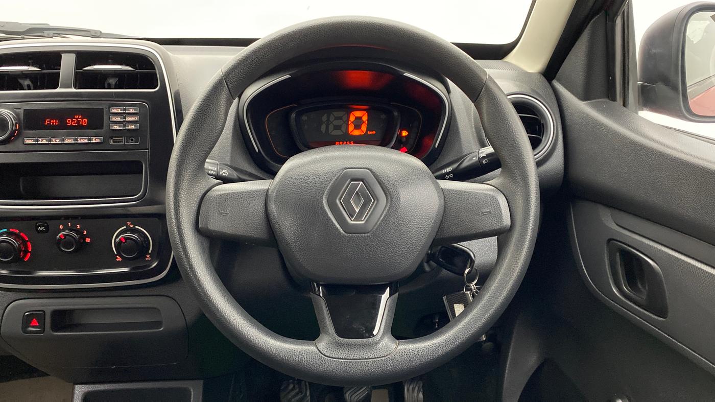 2016 Renault Kwid RXL, Petrol, Manual, 89,255 km, Steering Wheel Close Up