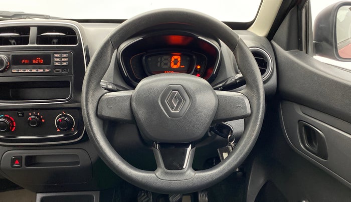 2016 Renault Kwid RXL, Petrol, Manual, 89,255 km, Steering Wheel Close Up