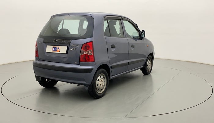 2011 Hyundai Santro Xing GL PLUS, Petrol, Manual, 1,24,967 km, Right Back Diagonal