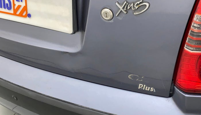2011 Hyundai Santro Xing GL PLUS, Petrol, Manual, 1,24,967 km, Dicky (Boot door) - Slightly dented