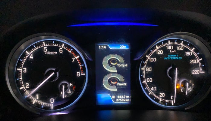 2020 Maruti XL6 ALPHA MT, Petrol, Manual, 27,592 km, Odometer Image