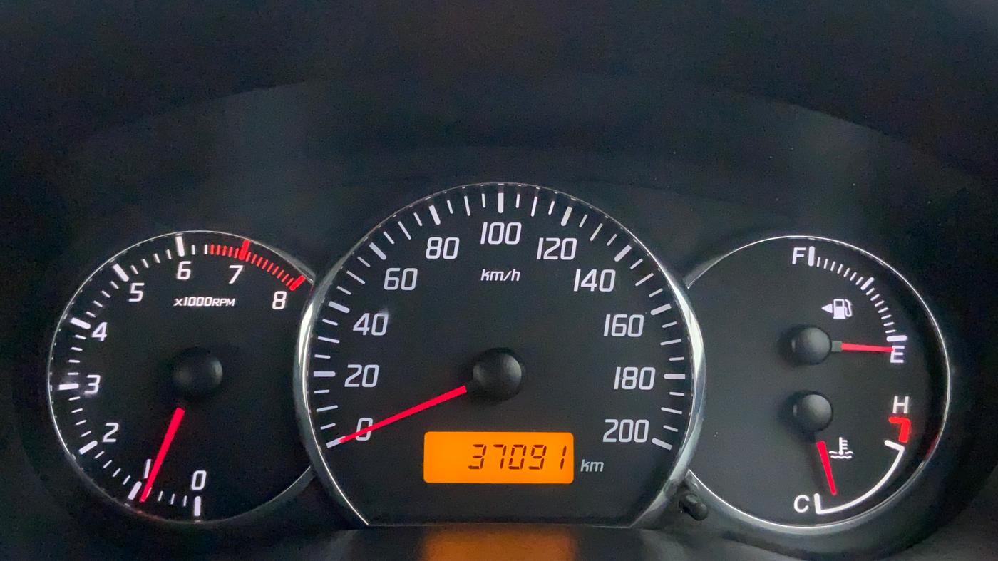 2010 Maruti Swift Dzire VXI, Petrol, Manual, 37,096 km, Odometer Image