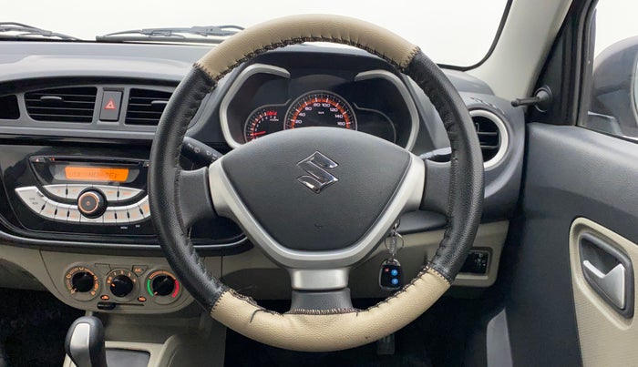 2015 Maruti Alto K10 VXI AMT, Petrol, Automatic, 17,812 km, Steering Wheel Close Up