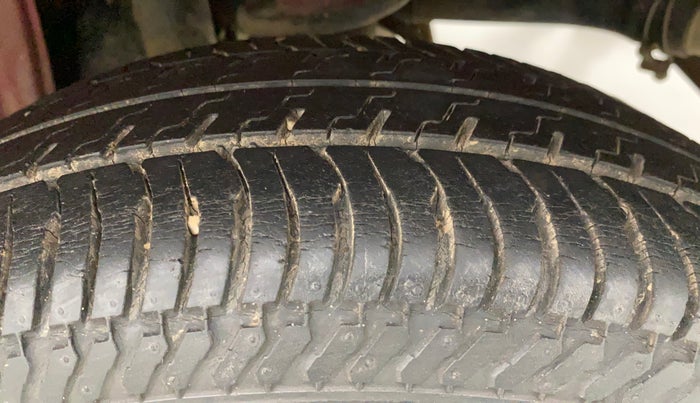 2015 Maruti Alto K10 VXI AMT, Petrol, Automatic, 17,812 km, Left Rear Tyre Tread