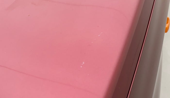 2015 Maruti Alto K10 VXI AMT, Petrol, Automatic, 17,812 km, Bonnet (hood) - Minor scratches
