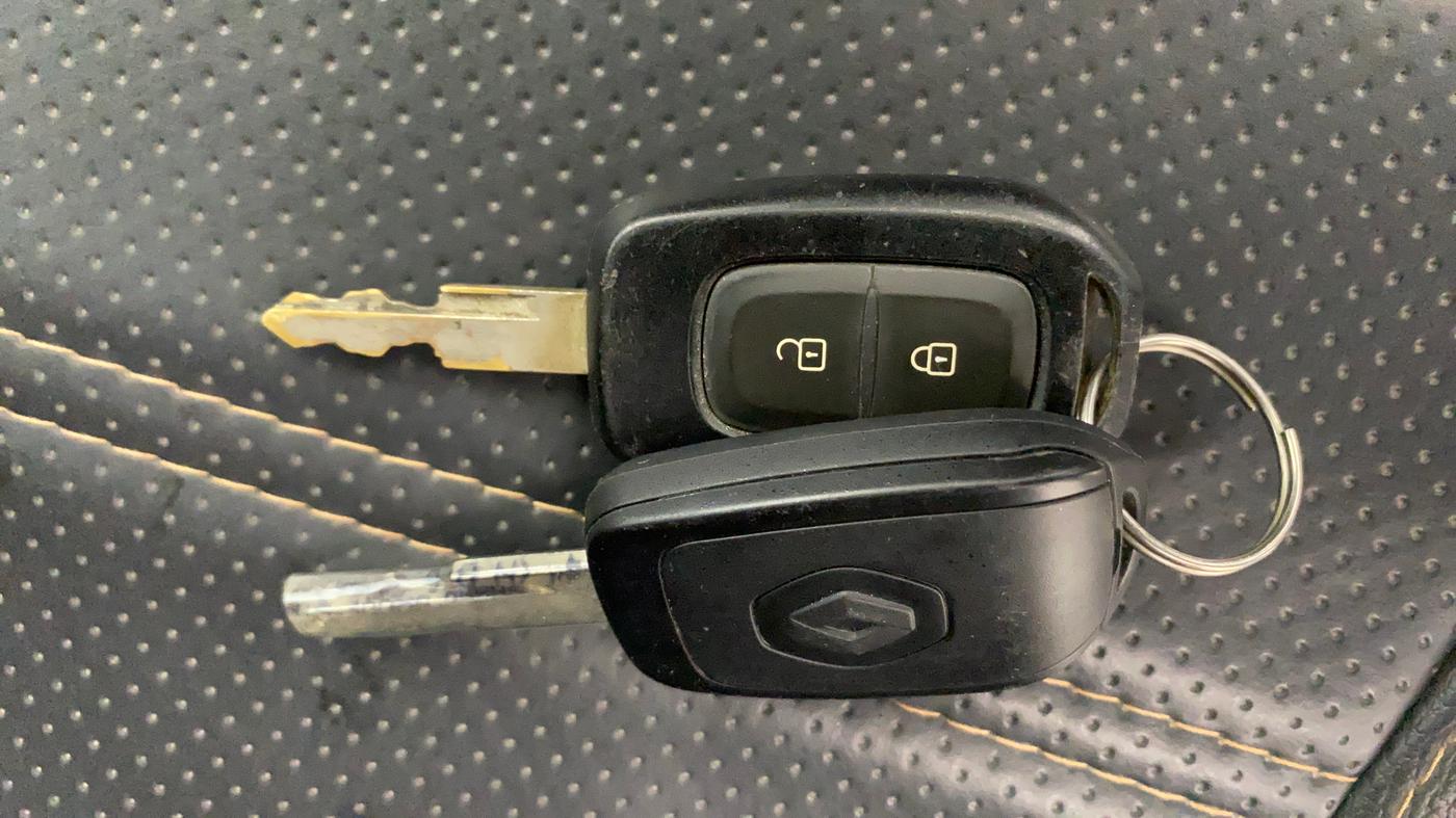 2019 Renault Kwid CLIMBER 1.0, Petrol, Manual, 17,336 km, Key Close Up