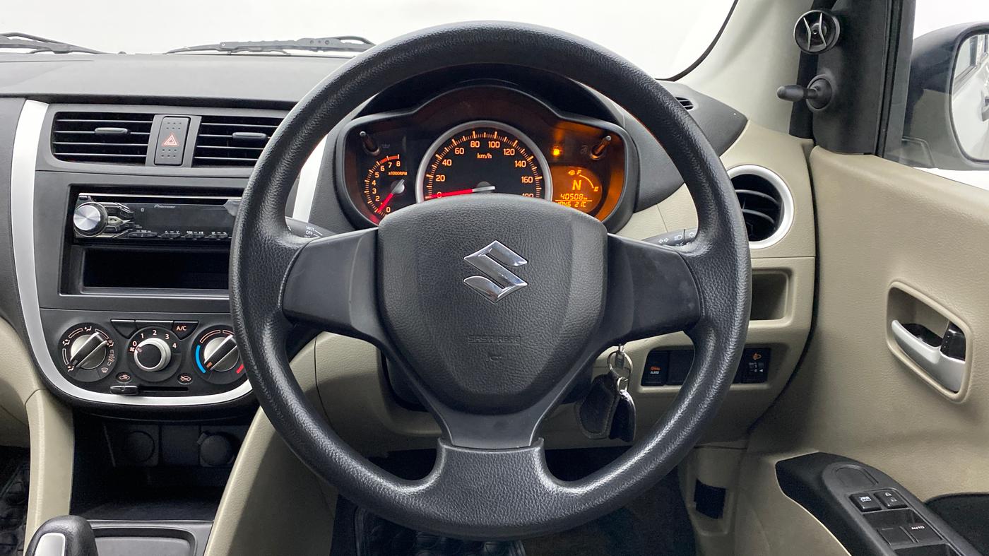 2016 Maruti Celerio VXI (O) AMT, Petrol, Automatic, 40,547 km, Steering Wheel Close Up
