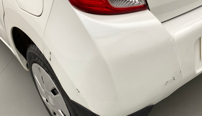 2016 Maruti Celerio VXI (O) AMT, Petrol, Automatic, 40,547 km, Rear bumper - Minor scratches