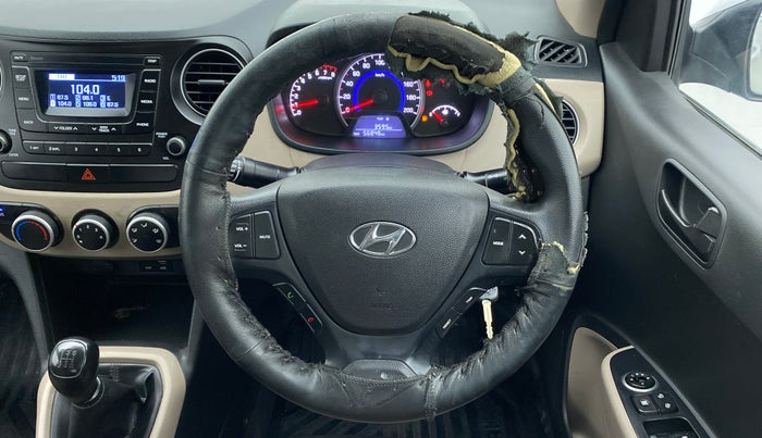 2019 Hyundai Grand i10 MAGNA 1.2 KAPPA VTVT, Petrol, Manual, 56,846 km, Steering Wheel Close Up