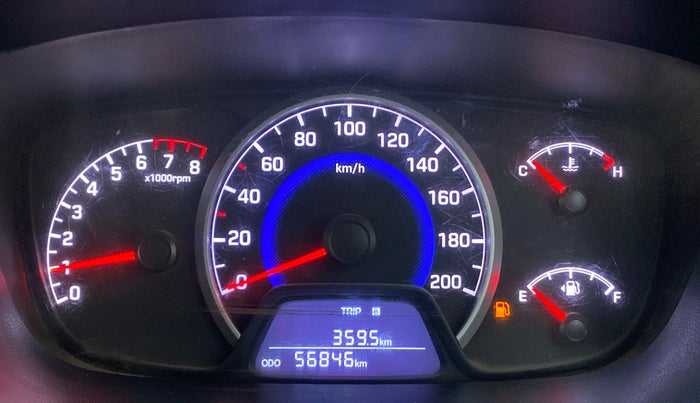 2019 Hyundai Grand i10 MAGNA 1.2 KAPPA VTVT, Petrol, Manual, 56,846 km, Odometer Image
