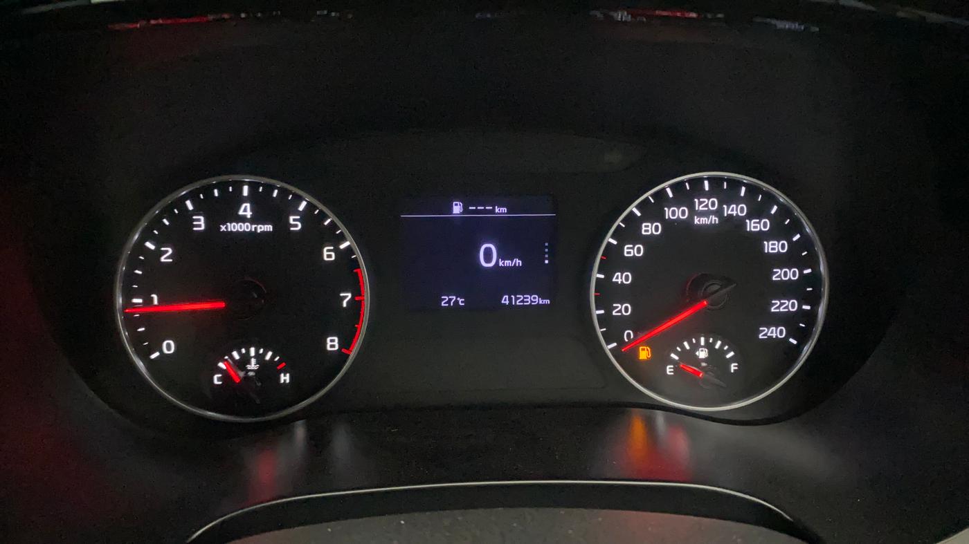 2019 KIA SELTOS HTK PLUS 1.5, Petrol, Manual, 41,237 km, Odometer Image