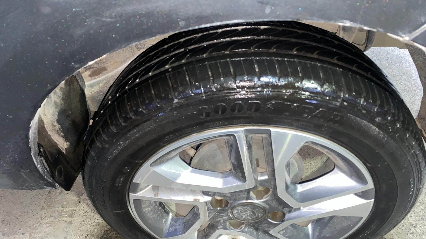 2023 Tata TIGOR XZ PLUS PETROL, Petrol, Manual, 27,532 km, Left Rear Tyre Tread