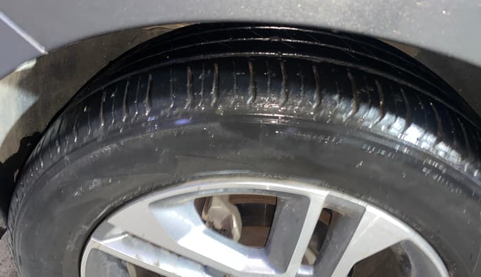 2023 Tata TIGOR XZ PLUS PETROL, Petrol, Manual, 27,532 km, Left Front Tyre Tread