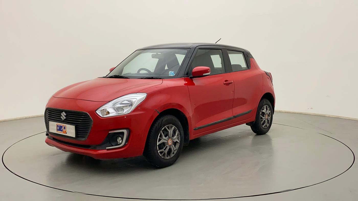 2018 Maruti Swift VXI, Petrol, Manual, 74,371 km, Left Front Diagonal