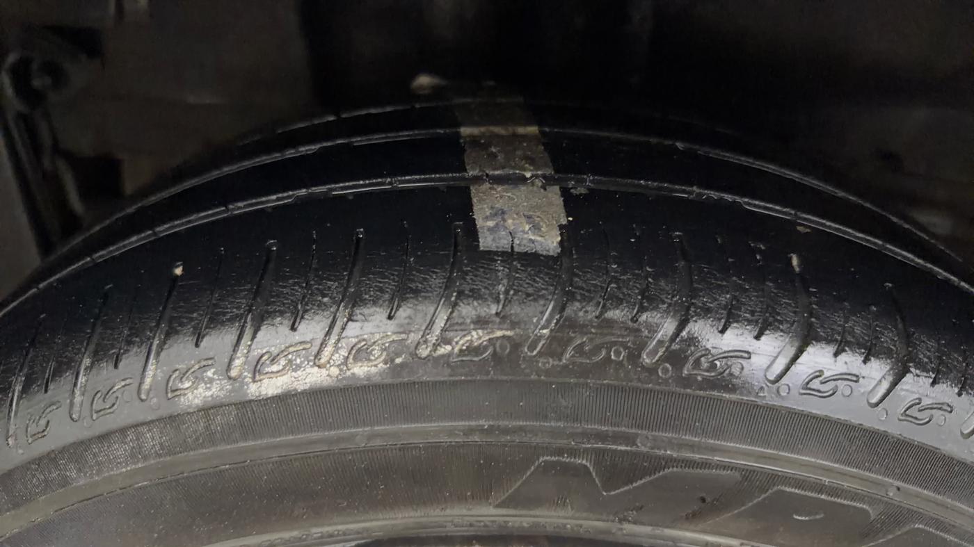 2018 Tata Tiago XT PETROL, Petrol, Manual, 57,171 km, Right Rear Tyre Tread