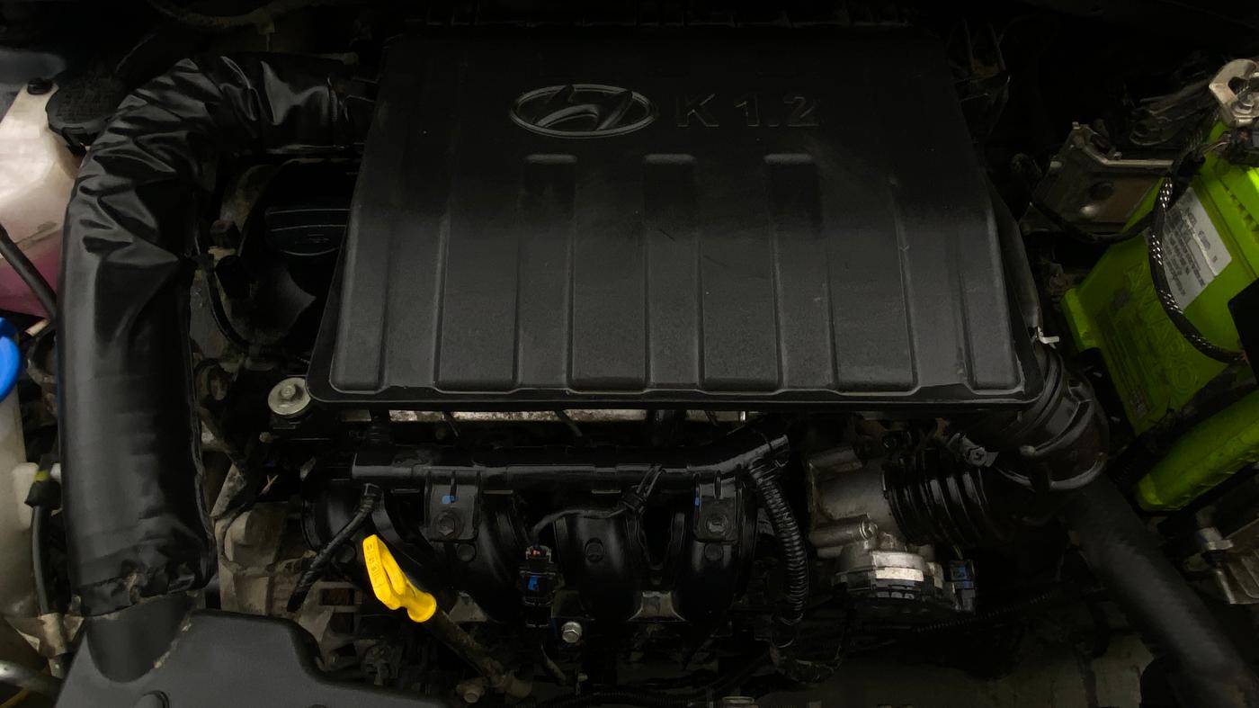 2024 Hyundai GRAND I10 NIOS SPORTZ AMT 1.2 KAPPA VTVT, Petrol, Automatic, 18,052 km, Engine View