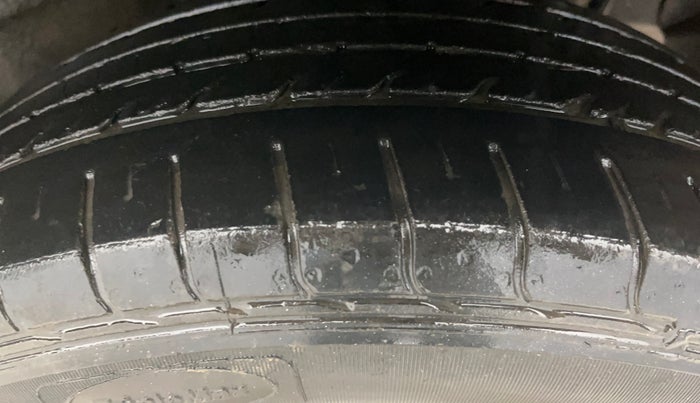 2019 Tata NEXON XT PLUS PETROL, Petrol, Manual, 41,306 km, Left Rear Tyre Tread