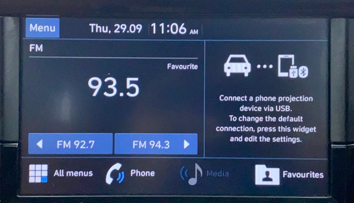 2020 Hyundai GRAND I10 NIOS SPORTZ PETROL, Petrol, Manual, 20,351 km, Touchscreen Infotainment System