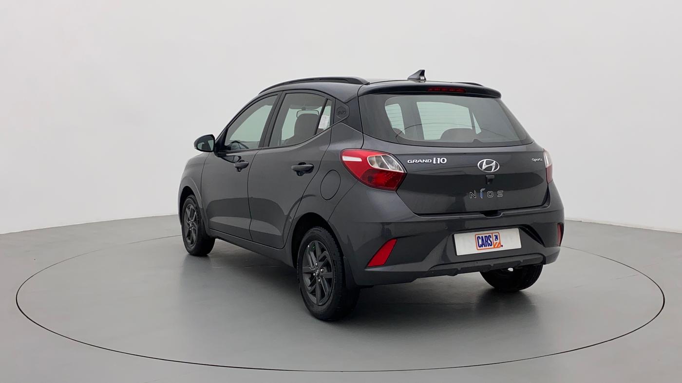 2020 Hyundai GRAND I10 NIOS SPORTZ PETROL, Petrol, Manual, 20,351 km, Left Back Diagonal