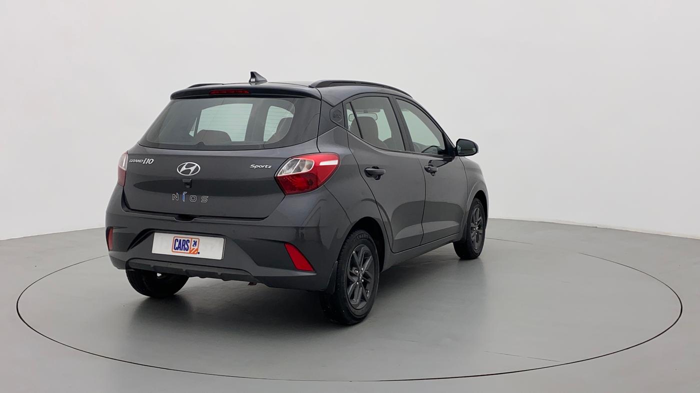 2020 Hyundai GRAND I10 NIOS SPORTZ PETROL, Petrol, Manual, 20,351 km, Right Back Diagonal
