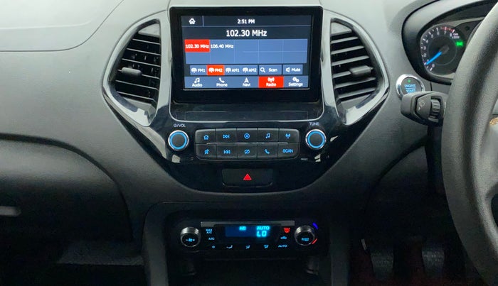 2020 Ford New Figo TITANIUM BLU 1.2 PETROL, Petrol, Manual, 11,383 km, Air Conditioner