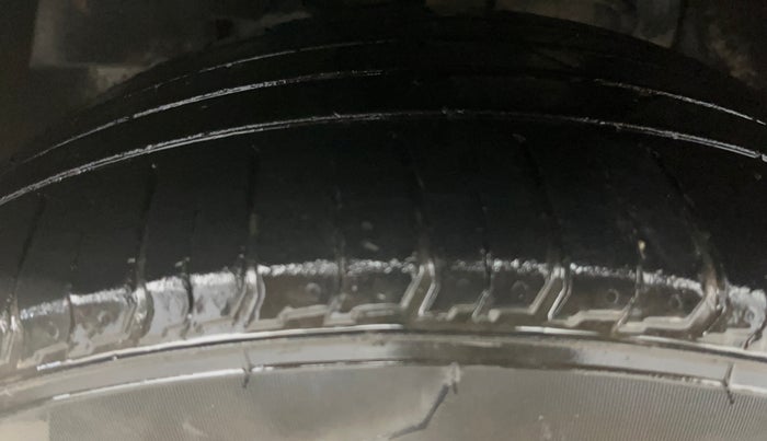 2021 Tata NEXON XZA PLUS (O) PETROL, Petrol, Automatic, 61,447 km, Left Front Tyre Tread