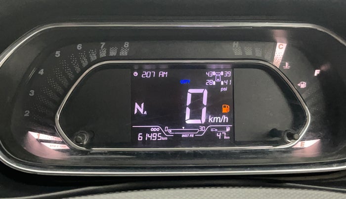 2021 Tata NEXON XZA PLUS (O) PETROL, Petrol, Automatic, 61,447 km, Odometer Image