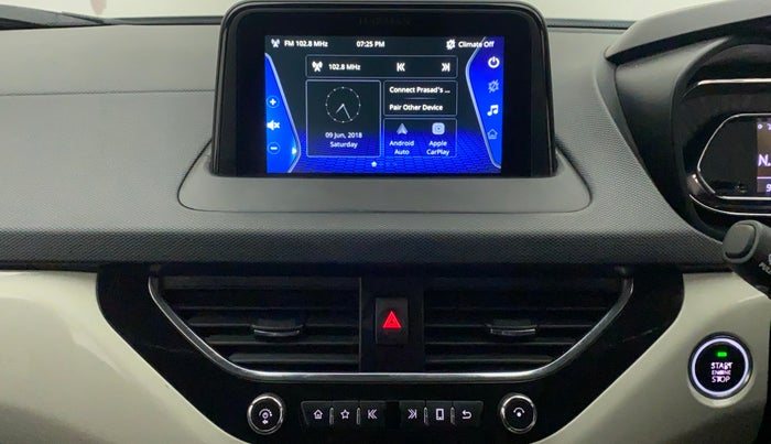 2021 Tata NEXON XZA PLUS SUNROOF DUAL TONE PETROL, Petrol, Automatic, 10,317 km, Infotainment System