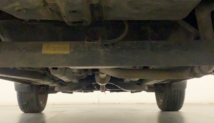 2021 Tata NEXON XZA PLUS SUNROOF DUAL TONE PETROL, Petrol, Automatic, 10,317 km, Rear Underbody