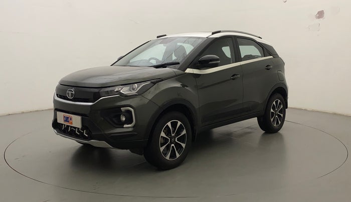 2021 Tata NEXON XZA PLUS SUNROOF DUAL TONE PETROL, Petrol, Automatic, 10,317 km, Left Front Diagonal