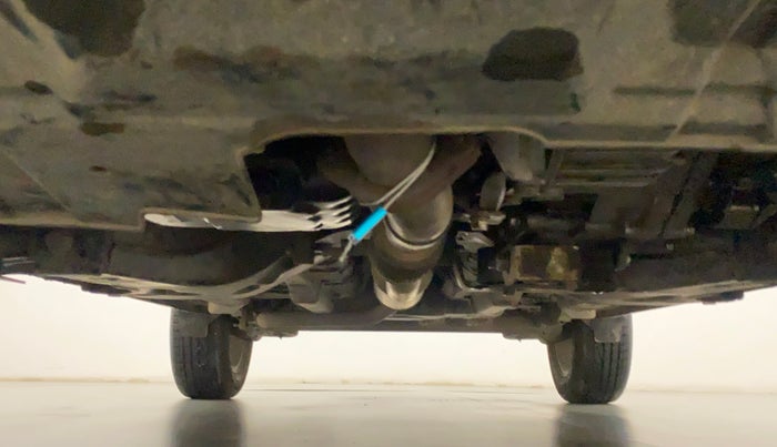 2021 Tata NEXON XZA PLUS SUNROOF DUAL TONE PETROL, Petrol, Automatic, 10,317 km, Front Underbody