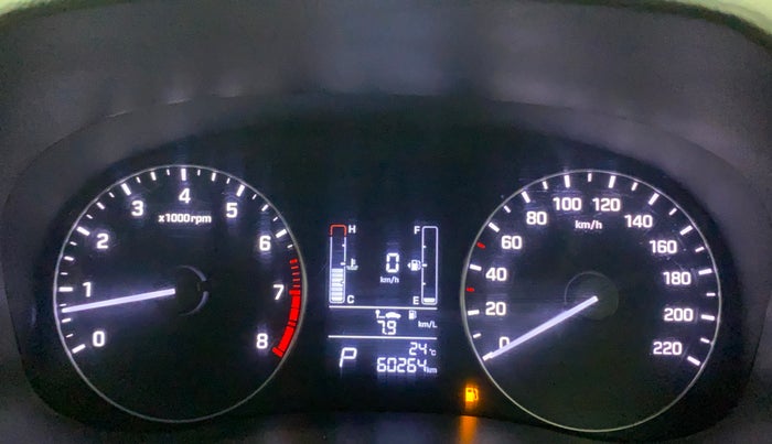 2018 Hyundai Creta SX AT 1.6 PETROL, Petrol, Automatic, 60,197 km, Odometer Image