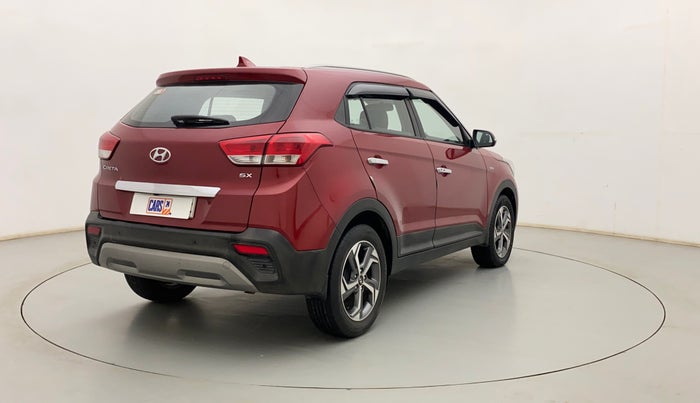 2018 Hyundai Creta SX AT 1.6 PETROL, Petrol, Automatic, 60,197 km, Right Back Diagonal